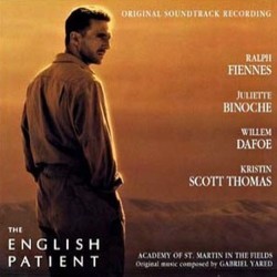 The English Patient Soundtrack (Gabriel Yared) - CD cover