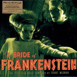 The Bride of Frankenstein Soundtrack (Franz Waxman) - CD cover