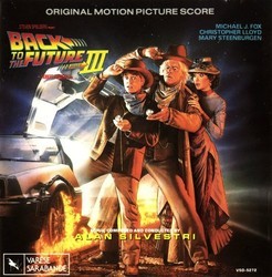 Back to the Future Part III Soundtrack (Alan Silvestri) - CD cover