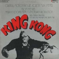 King Kong Soundtrack (Max Steiner) - CD cover