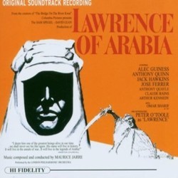 Lawrence of Arabia Soundtrack (Maurice Jarre) - CD cover