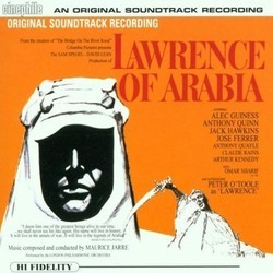 Lawrence of Arabia Soundtrack (Maurice Jarre) - CD cover