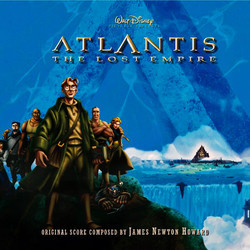 Atlantis: The Lost Empire Soundtrack (James Newton Howard) - CD cover