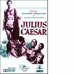 Julius Caesar Soundtrack (Various Artists, Mikls Rzsa) - CD cover