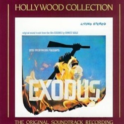 Exodus Soundtrack (Ernest Gold) - CD cover