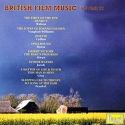 British Film Music Volume III Soundtrack (Various Artists) - CD cover