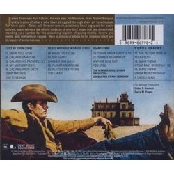 A Tribute to James Dean Soundtrack (Leonard Rosenman, Dimitri Tiomkin) - CD Back cover