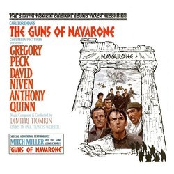 The Guns of Navarone Soundtrack (Dimitri Tiomkin) - CD cover