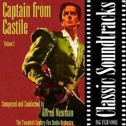 Captain from Castile Volume I Soundtrack (Alfred Newman) - CD cover