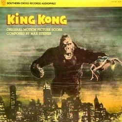 King Kong Soundtrack (Max Steiner) - CD cover