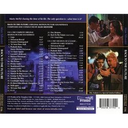 Back to the Future Soundtrack (Alan Silvestri) - CD Back cover