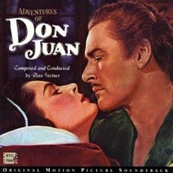 Adventures of Don Juan Soundtrack (Max Steiner) - CD cover