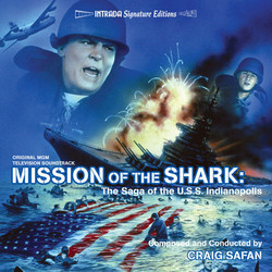 Remo Williams / Mission of the Shark: The Saga of the U.S.S. Indianapolis Soundtrack (Craig Safan) - CD cover