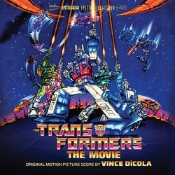 The Transformers: The Movie Soundtrack (Vince DiCola) - CD cover