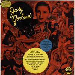 Judy Garland: If You Feel Like Singing, Sing Soundtrack (Irving Berlin, Irving Berlin, Judy Garland, Mack Gordon, Lorenz Hart, Jerome Kern, Cole Porter, Cole Porter, Richard Rodgers, George Stoll, Harry Warren) - CD cover