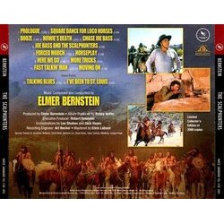 The Scalphunters Soundtrack (Elmer Bernstein) - CD Back cover