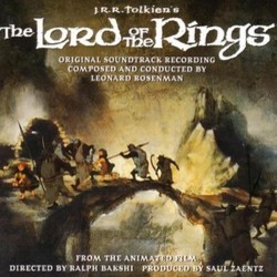 The Lord of the Rings Soundtrack (Leonard Rosenman) - CD cover