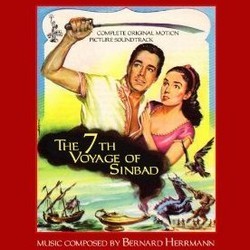 The 7th Voyage of Sinbad Soundtrack (Bernard Herrmann) - CD cover