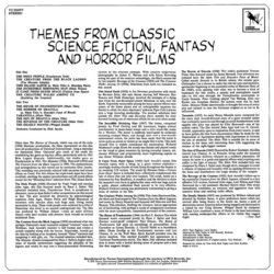 Themes from Classic Science Fiction, Fantasy and Horror Films Soundtrack (Various Artists) - CD Back cover