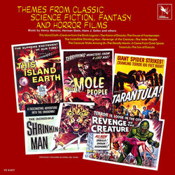 Themes from Classic Science Fiction, Fantasy and Horror Films Soundtrack (Various Artists) - CD cover