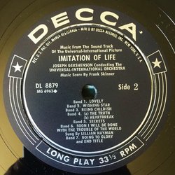 Imitation of Life Soundtrack (Henry Mancini, Frank Skinner) - cd-inlay