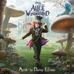 Alice in Wonderland Soundtrack (Danny Elfman) - CD cover