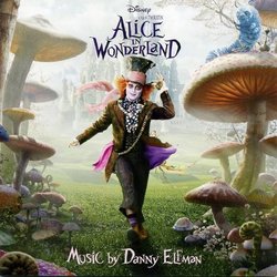 Alice in Wonderland Soundtrack (Danny Elfman) - CD cover