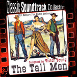 The Tall Men Soundtrack (Victor Young) - CD cover