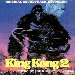 King Kong 2 Soundtrack (John Scott) - CD cover