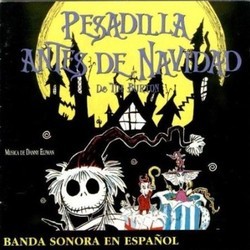 Pesadilla Antes de Navidad Soundtrack (Danny Elfman) - CD cover