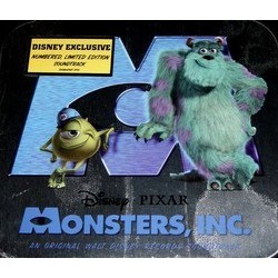 Monsters, Inc. Soundtrack (Randy Newman) - CD cover