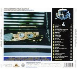 Mac and Me Soundtrack (Alan Silvestri) - CD Back cover