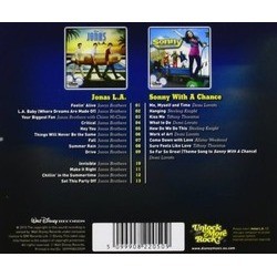 Jonas L.A. / Sonny With a Chance Soundtrack (Various Artists, Jonas Brothers) - CD Back cover