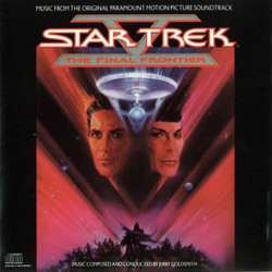 Star Trek V: The Final Frontier Soundtrack (Jerry Goldsmith) - CD cover