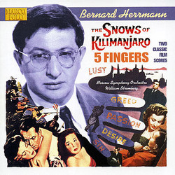 The Snows of Kilimanjaro / 5 Fingers Soundtrack (Bernard Herrmann) - CD cover