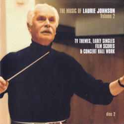 50 Years Of The Music of Laurie Johnson Vol. 2 : The Professionals Soundtrack (Laurie Johnson) - CD cover