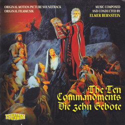 The Ten Commandments Soundtrack (Elmer Bernstein) - CD cover