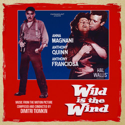 Wild is the Wind Soundtrack (Dimitri Tiomkin) - CD cover