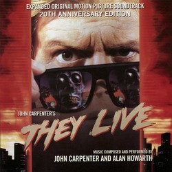 They Live Soundtrack (John Carpenter, Alan Howarth) - CD cover