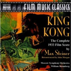 King Kong Soundtrack (Max Steiner) - CD cover