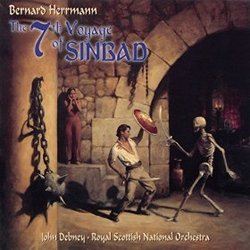 The 7th Voyage of Sinbad Soundtrack (Bernard Herrmann) - CD cover