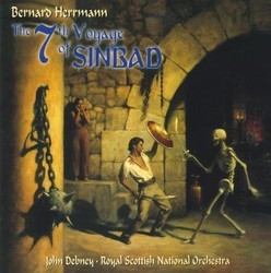 The 7th Voyage of Sinbad Soundtrack (Bernard Herrmann) - CD cover