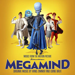 Megamind Soundtrack (Lorne Balfe, Hans Zimmer) - CD cover