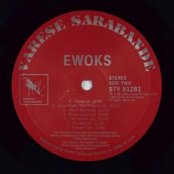 Ewoks: Caravan of Courage / The Battle for Endor Soundtrack (Peter Bernstein) - cd-inlay