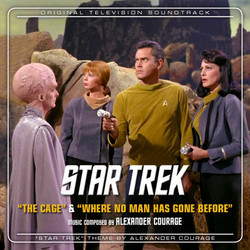 Star Trek Soundtrack (Alexander Courage) - CD cover