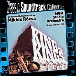 King of Kings Soundtrack (Mikls Rzsa) - CD cover