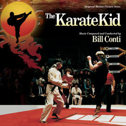 The Karate Kid Soundtrack (Bill Conti) - CD cover