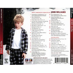 Home Alone Soundtrack (John Williams) - CD Back cover