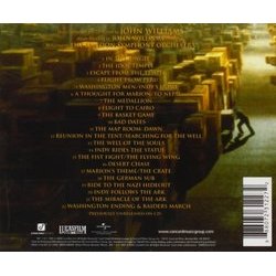 Raiders of the Lost Ark Soundtrack (John Williams) - CD Back cover