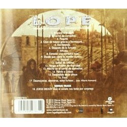 Lope Soundtrack (Fernando Velzquez) - CD Back cover